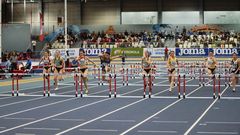 El Campeonato de Espa�a de Atletismo invade Ourense .Un espectacular ambiente rode� a los primeros t�tulos absolutos de pista cubierta que se dirimieron en Expourense