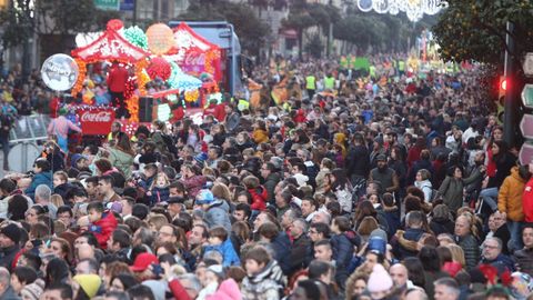 Cabalgata de los Reyes Magos en Vigo