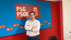 Jos� Manuel P�rez Abelenda, portavoz del PSOE coristanqu�s