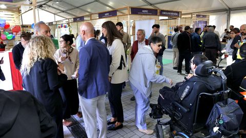 Inauguración de Pontesan, la feria de la salud y el bienestar en Pontevedra