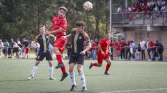 Chuso, en una acción del partido de ida, fue el autor del tanto en Vigo.