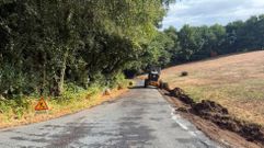 Las obras en la LU-P-1807 ya est�n en marcha