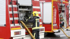 Coches de bomberos de Pontevedra en una imagen de archivo