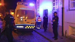 El tr�gico suceso se produjo en el n�mero 17 de la calle Loureiros de Santiago