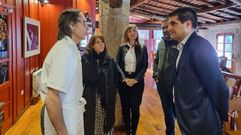 El delegado territorial de la Xunta, Gabriel Al�n,  visit� el Bodeg�n do Encoro de Allariz, uno de los dos beneficiarios del programa Bono Enerx�a Peme de la Xunta.