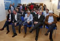 Los asistentes a la reuni�n de la direcci�n provincial del PP no fueron especialmente cr�ticos. 