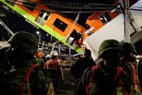 Derrumbe en el metro de Ciudad de M�xico