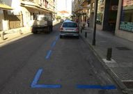 En San Ant�n hay ahora seis plazas de p�rking de horario limitado. 