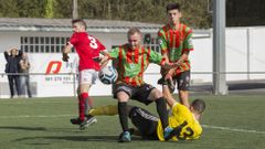 La im�genes que dej� el Laracha y el� Boimorto: 0-2