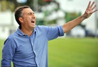 Antonio L�pez, Stili, cumple su primera temporada en el banquillo del Somozas. 