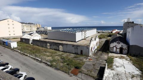 Foto de archivo en la que en primer término se ve la calle Leandro Cucurny, que se ampliará y donde se construirá una acera