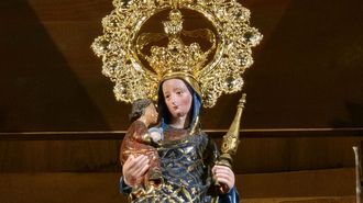 A nova coroa de a diario da Virxe da Barca ser� bendicida na novena dehoxe 