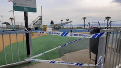 El Concello de Sada precint� los parques este martes