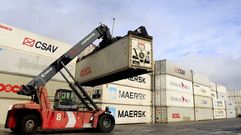 Las empresas gallegas exportaron a EE. UU. mercanc�a por valor de 613 millones el a�o pasado. 