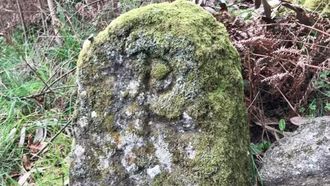 La piedra con la �R� en Matam�.