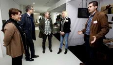 Mari Carmen Freire, Evencio Ferrero e Xos� Regueira, onte no F�rum.