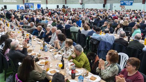 M�s de 700 personas participaron en el segundo encuentro anual del PP de Teo