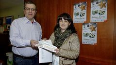 Jaime Viqueira entreg� mil euros a Ana Isabel Regueira.