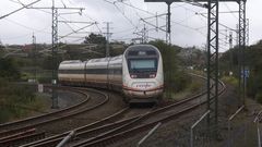 �Bypass� de Conxo. 2,5 kil�metros antes de Santiago se construy� la variante de 1,1 kil�metros que permite a los trenes que vienen de la provincia de Pontevedra seguir a Ourense sin parar en Santiago