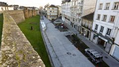 As� marcha la peatonalizaci�n de A Mosqueira