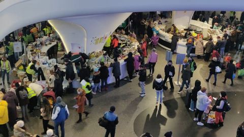 La Estaci�n Central de Cracovia hace una semana