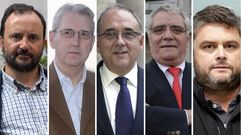 Jes�s Sueiro, Enrique Castell�n, Juan J. Rodr�guez Send�n, Sergio Quintairos y Daniel Rey