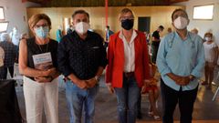 Llovo estuvo acompa�ado por Rosa Quintana, Manuel Ruiz y Lucila Ventoso, como directora de Andavira Editora