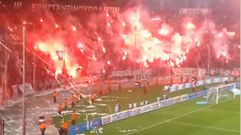Estadio del Paok frente a Olympiakos