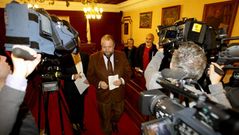 Rueda de prensa de L�pez Orozco