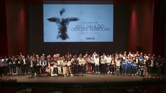Todos los premiados en la Gala do Deporte de Ferrol