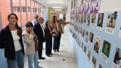 Losada estuvo acompa�ado en la visita por representantes del gobierno local y del equipo directivo del centro