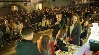 As� fue el Sorteo do D�cimo de Noia