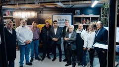 Presentación de Xantar en la Praza de Abastos de Ourense