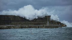 Temporal en Malpica a finales del 2020
