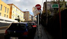 Desde ayer ya no se puede subir por un tramo de la calle Garda Civil.