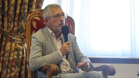 El secretario�de Estado de Medio Ambiente, Hugo Mor�n, en Santander