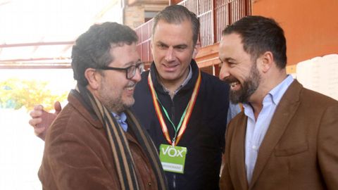 Francisco Abascal, presidente de VOX. Elecciones andaluzas