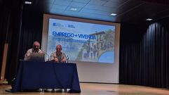 Una imagen de la sesi�n, en la Casa da Cultura larachesa 