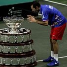 Stepanek, el hroe checo, ante la Ensaladera.