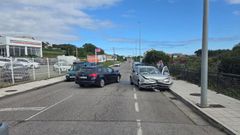 El accidente se registr� esta ma�ana en la Avenida de Pomeda