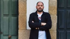 Eduardo Fern�n-L�pez, retratado en Vigo o pasado outubro