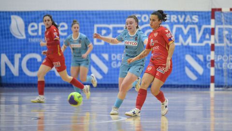 Semifinal de la Copa Xunta entre Poio Pescamar y Burela 