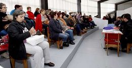 Los empleados de Sargadelos mantuvieron una asamblea el martes por la tarde.
