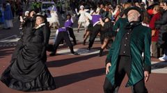 Desfile de carnaval del 2023 en Sanxenxo