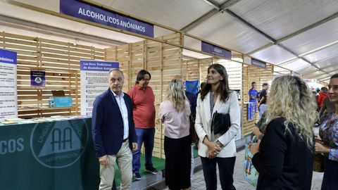Inauguración de Pontesan, la feria de la salud y el bienestar en Pontevedra