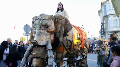 Durante el fin de semana hubo pasacalles y espect�culos infantiles para animar las jornadas
