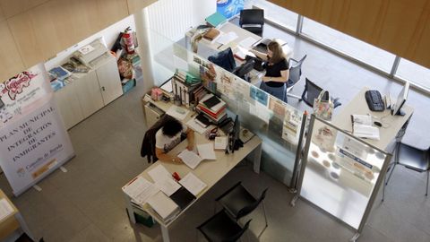 Imagen de archivo de las oficinas municipales de Burela