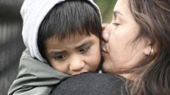 Fabrizio, con su madre