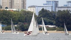 Primera regata del Cami�o Ingl�s en la r�a de Ferrol