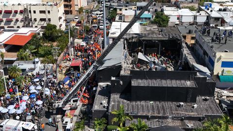 Se desploma el techo de una discoteca en Rep�blica Dominicana